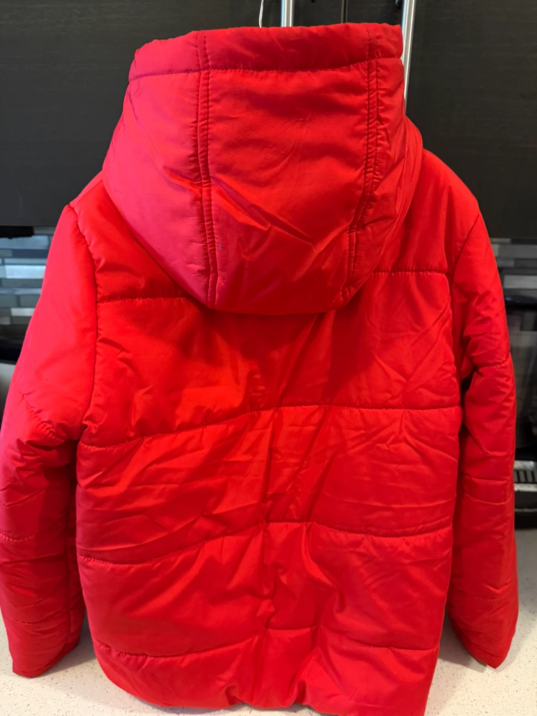 Calvin Klein Red Puffer Jacket (Kids) - photo 4