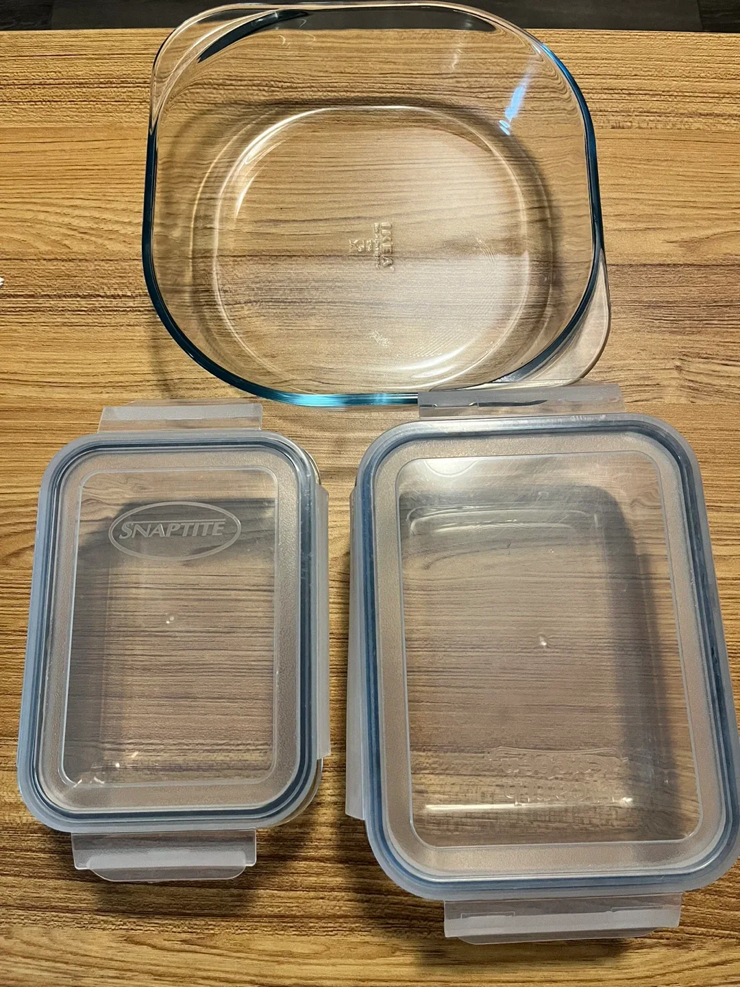 IKEA Glass Baking Dish & SNAPTiTE Containers