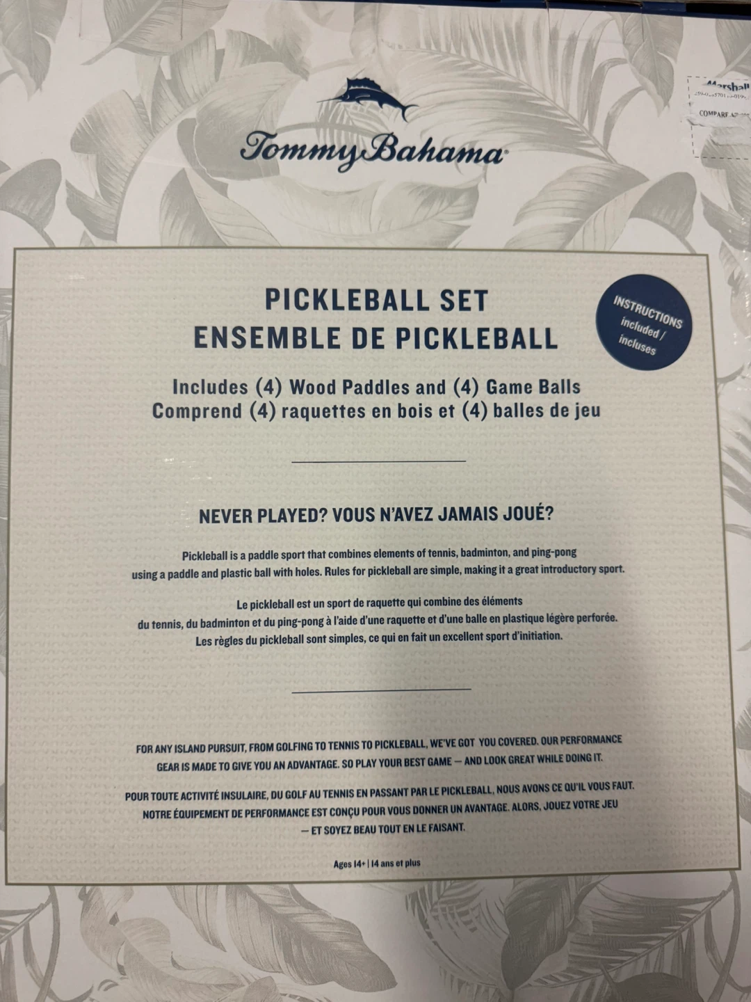 Tommy Bahama Picket ball set - photo 3