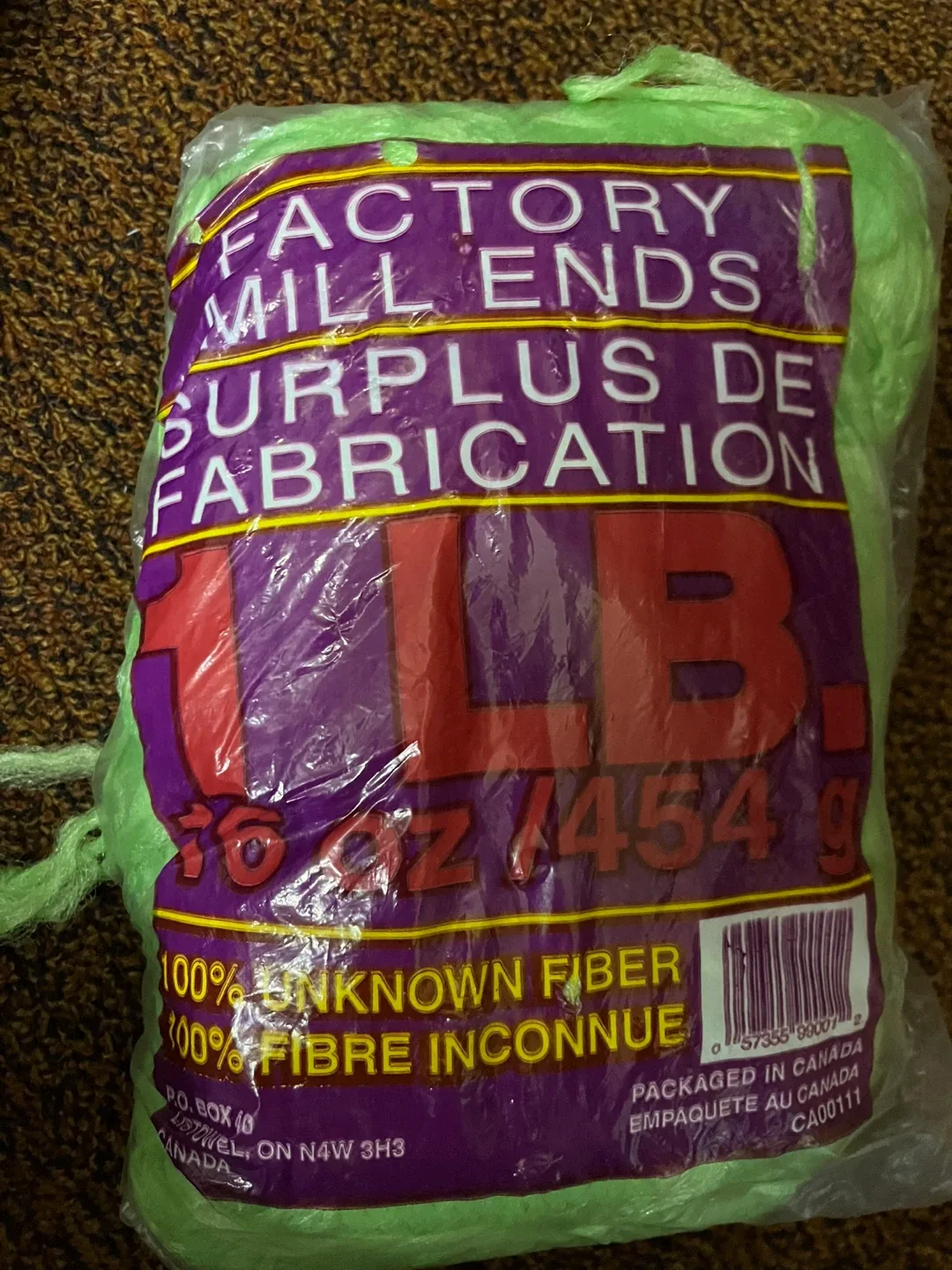 Lime Green Factory Mill Yarn - 1454g image indicator(5)