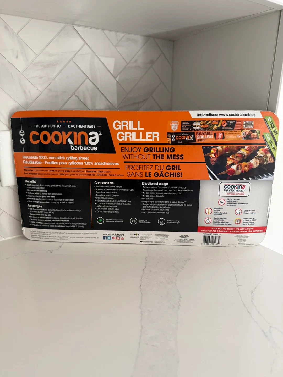 Cookina Barbecue Grill Griller Sheets - Set of 3 image indicator(2)