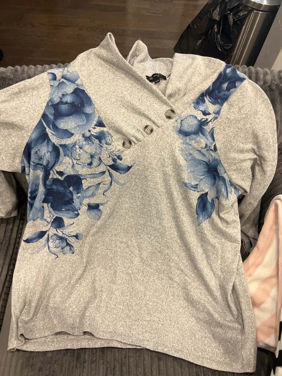 Old Navy Grey Moto Jacket image indicator(8)