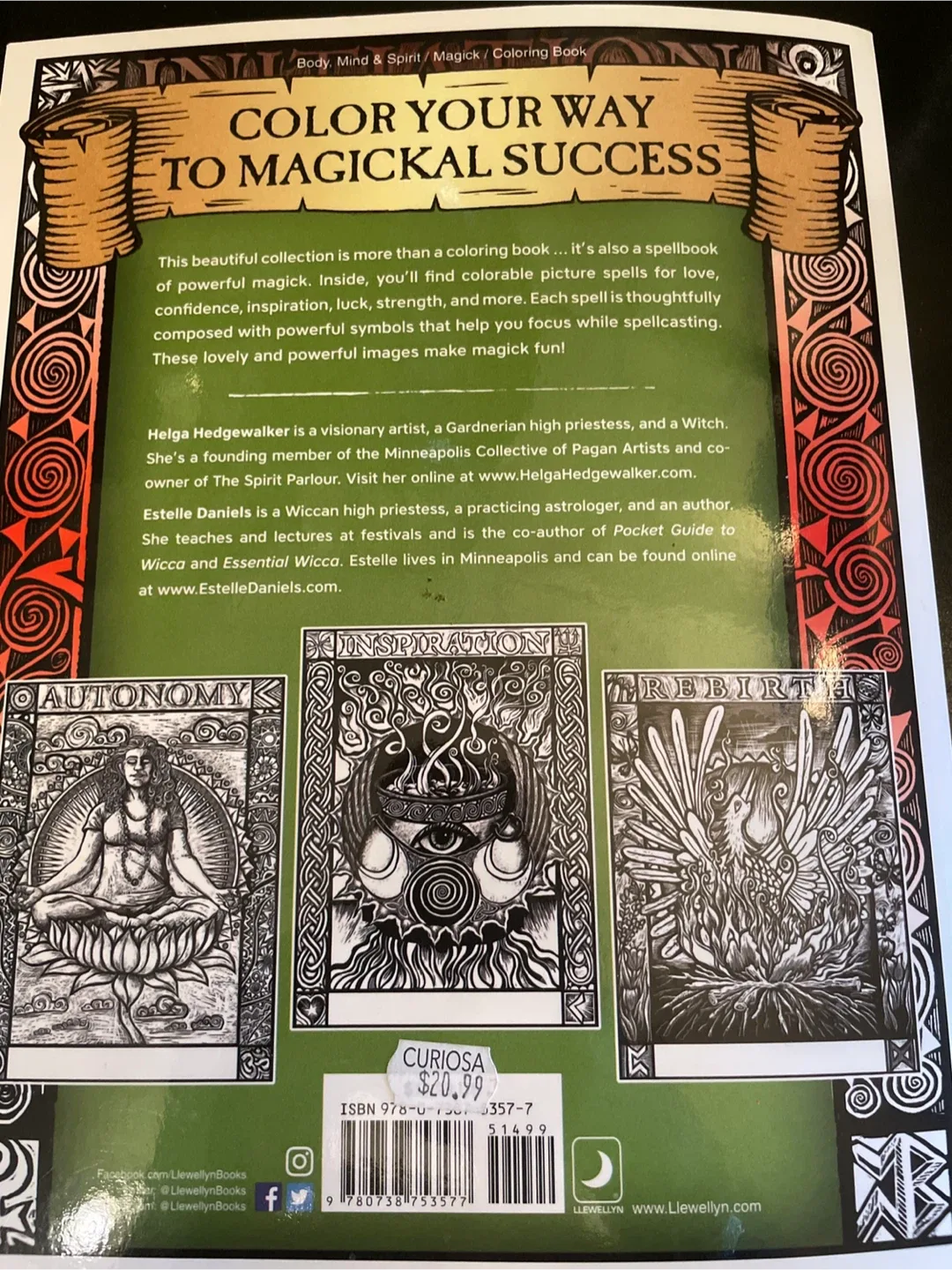 Color A Magick Spell Coloring Book image indicator(2)