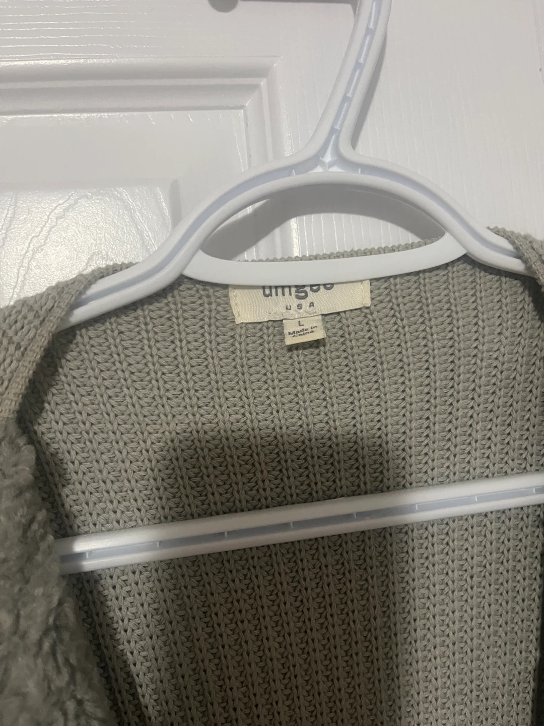 Umgee grey long  Vest - Size L - photo 2