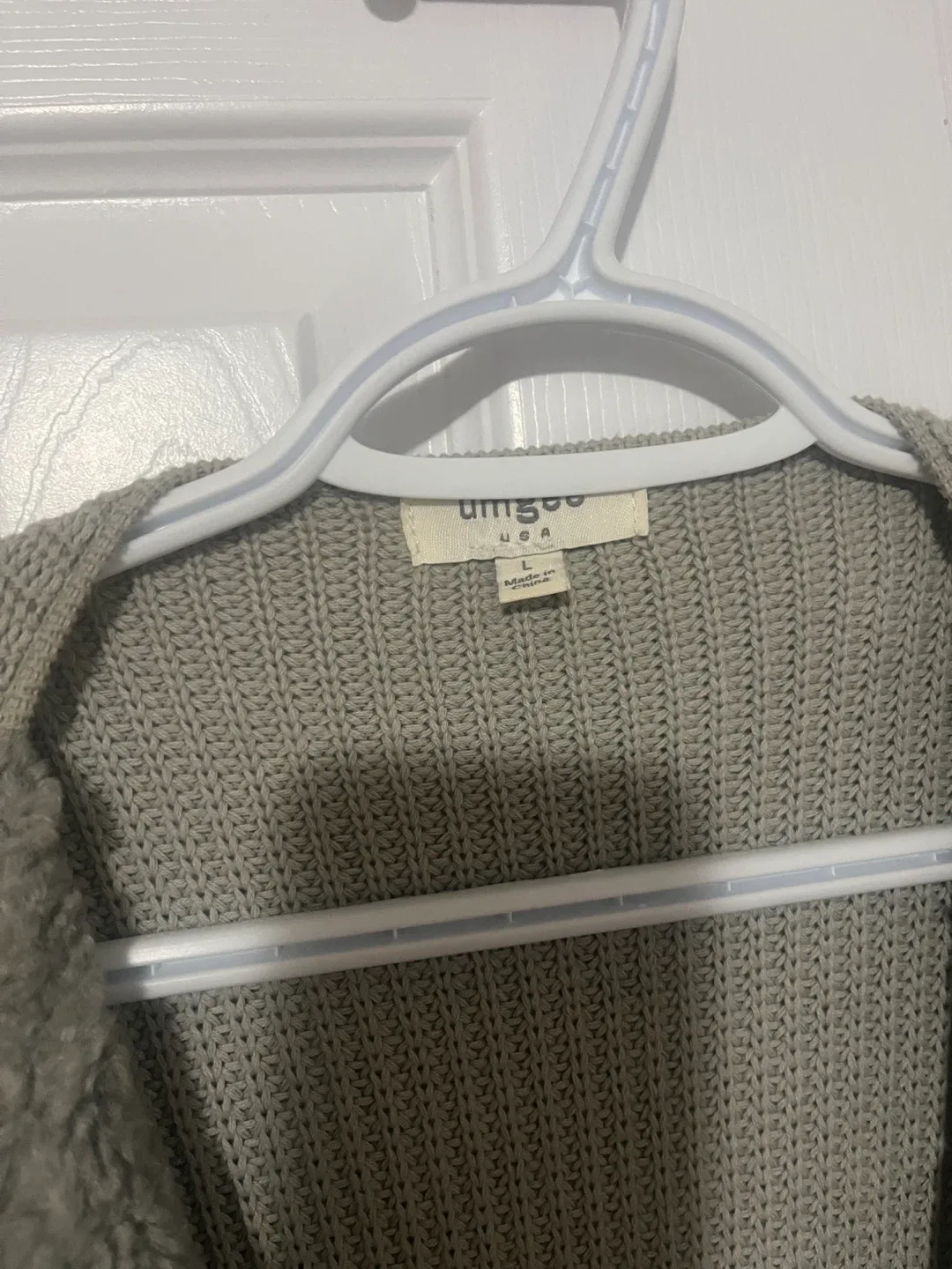 Umgee grey long  Vest - Size L image indicator(2)