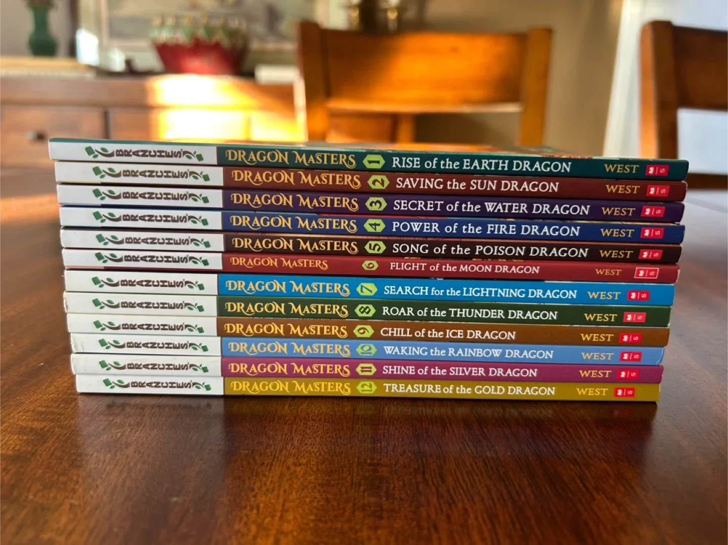 LIKE NEW! Dragon Masters Book Series by Tracey West - 12 Books image indicator(2)