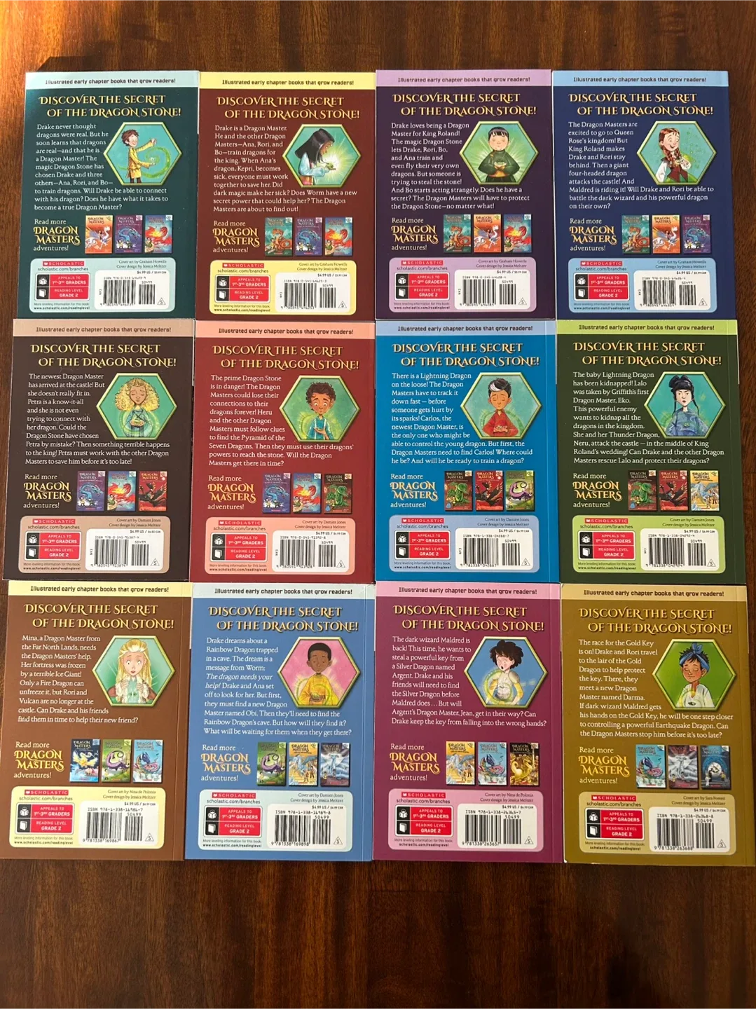 LIKE NEW! Dragon Masters Book Series by Tracey West - 12 Books image indicator(4)