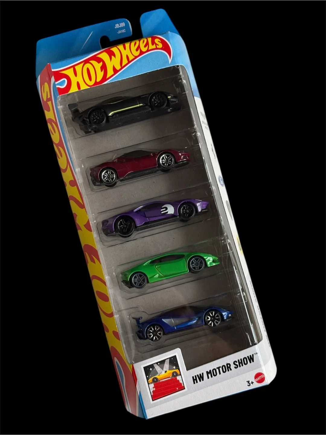 HotWheels Ferrari (wine) in the 5-Pack HW Motor Show thumbnail