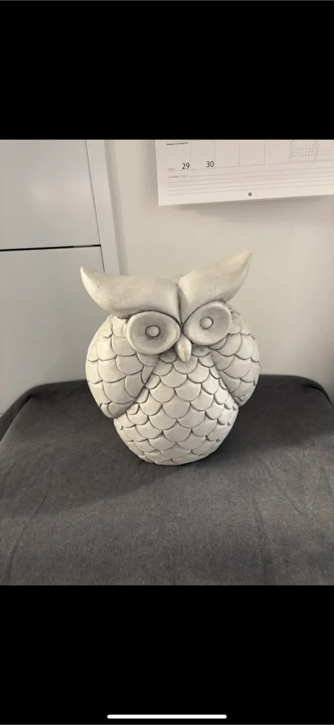 Handmade, ceramic -for decor- owl image indicator(3)