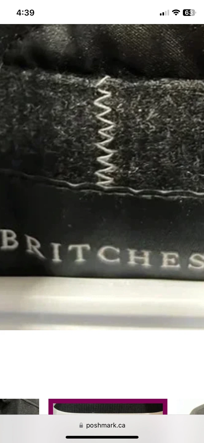 Britches Wool Dress Coat - Black - photo 4