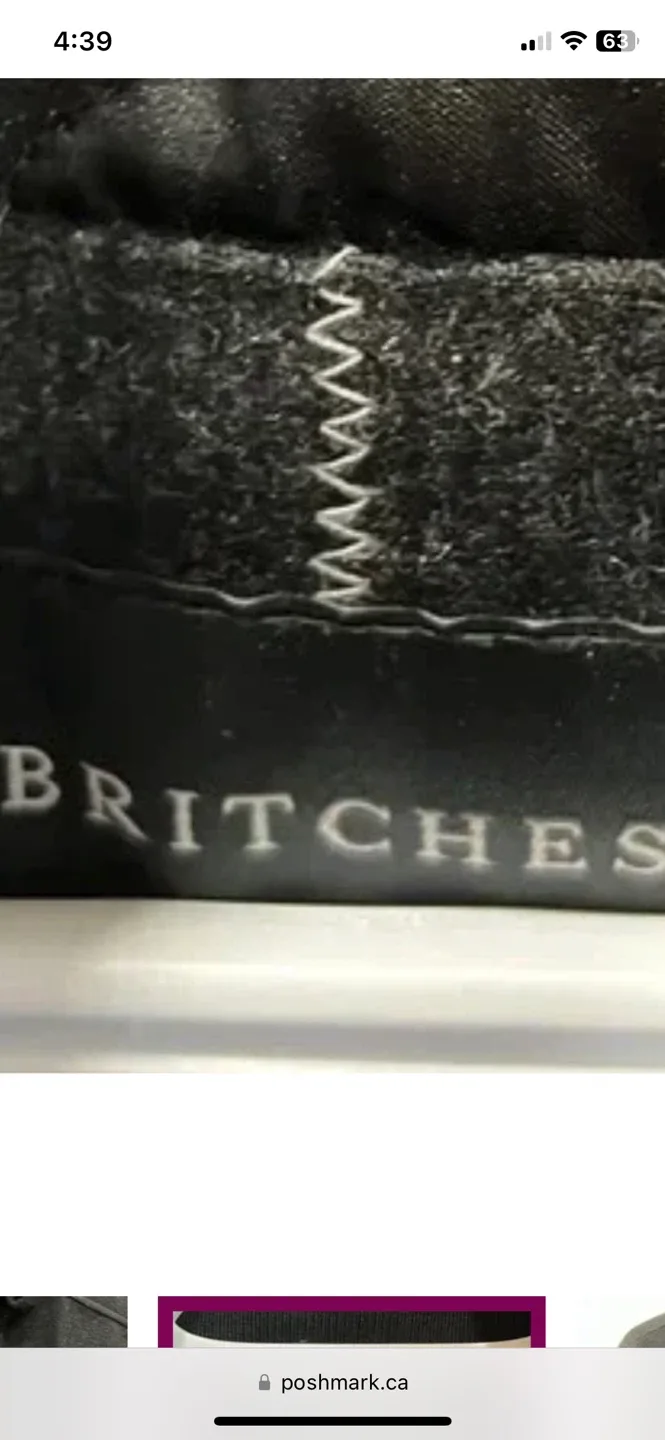 Britches Wool Dress Coat - Black image indicator(4)