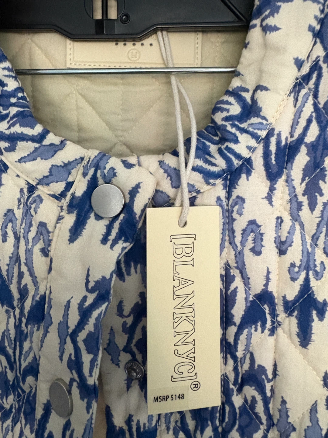 Blank NYC Quilted Jacket - Size M - photo 3