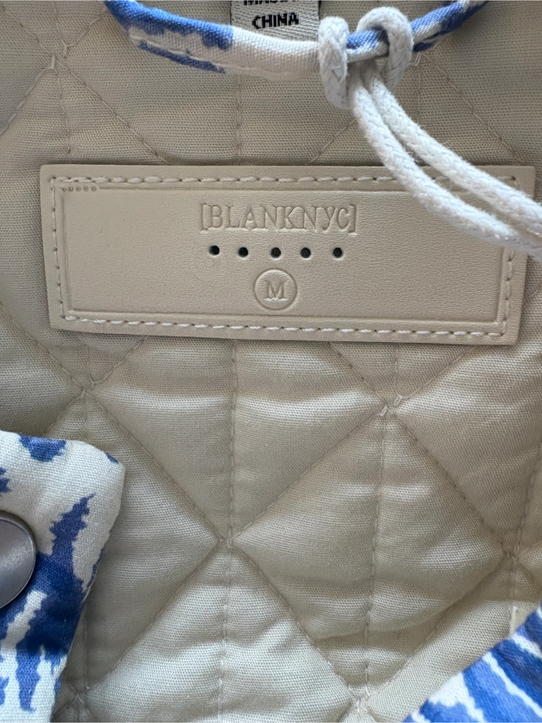 Blank NYC Quilted Jacket - Size M - photo 2