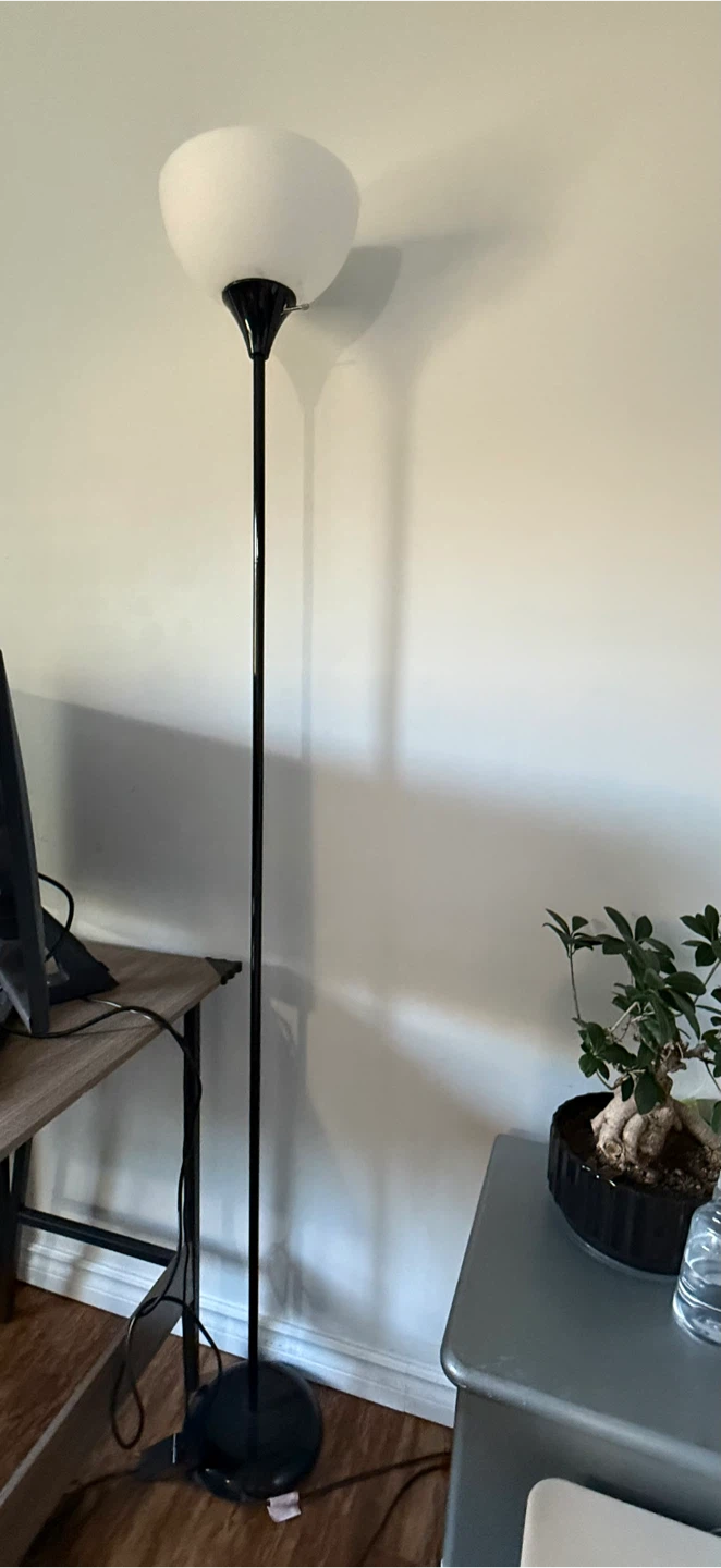 Standing Floor Lamp - Black