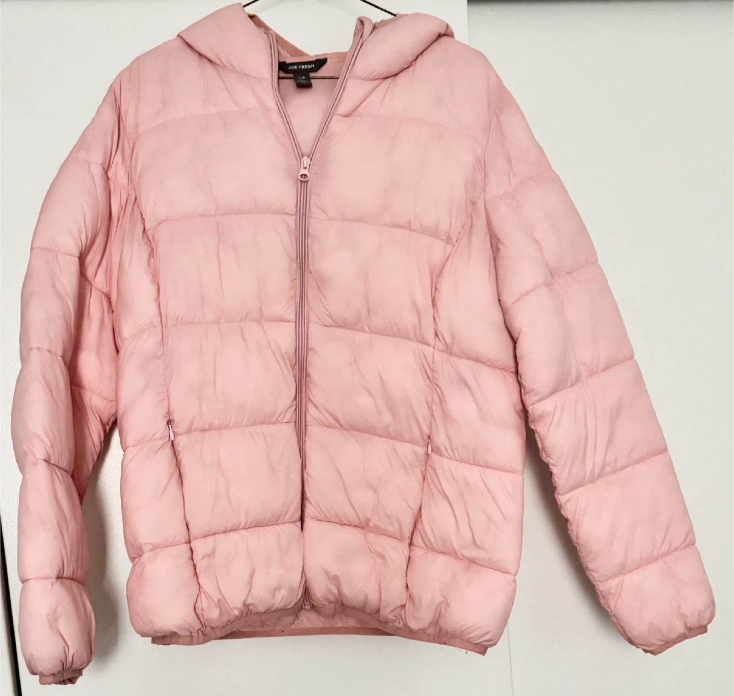 Joe Fresh Pink Puffer Jacket