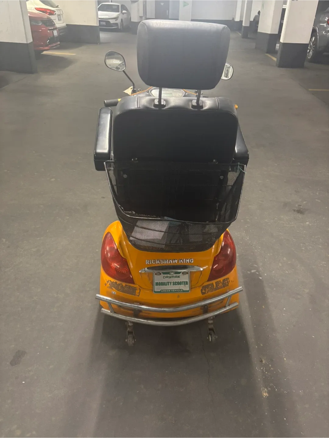 Rickshaw King Mobility Scooter - Orange image indicator(2)