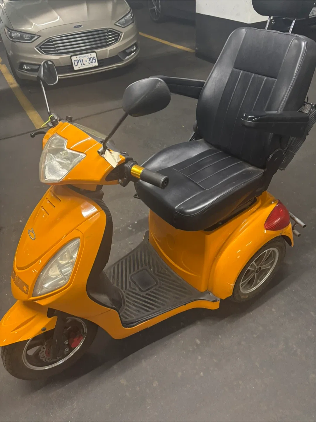 Rickshaw King Mobility Scooter - Orange image indicator(4)