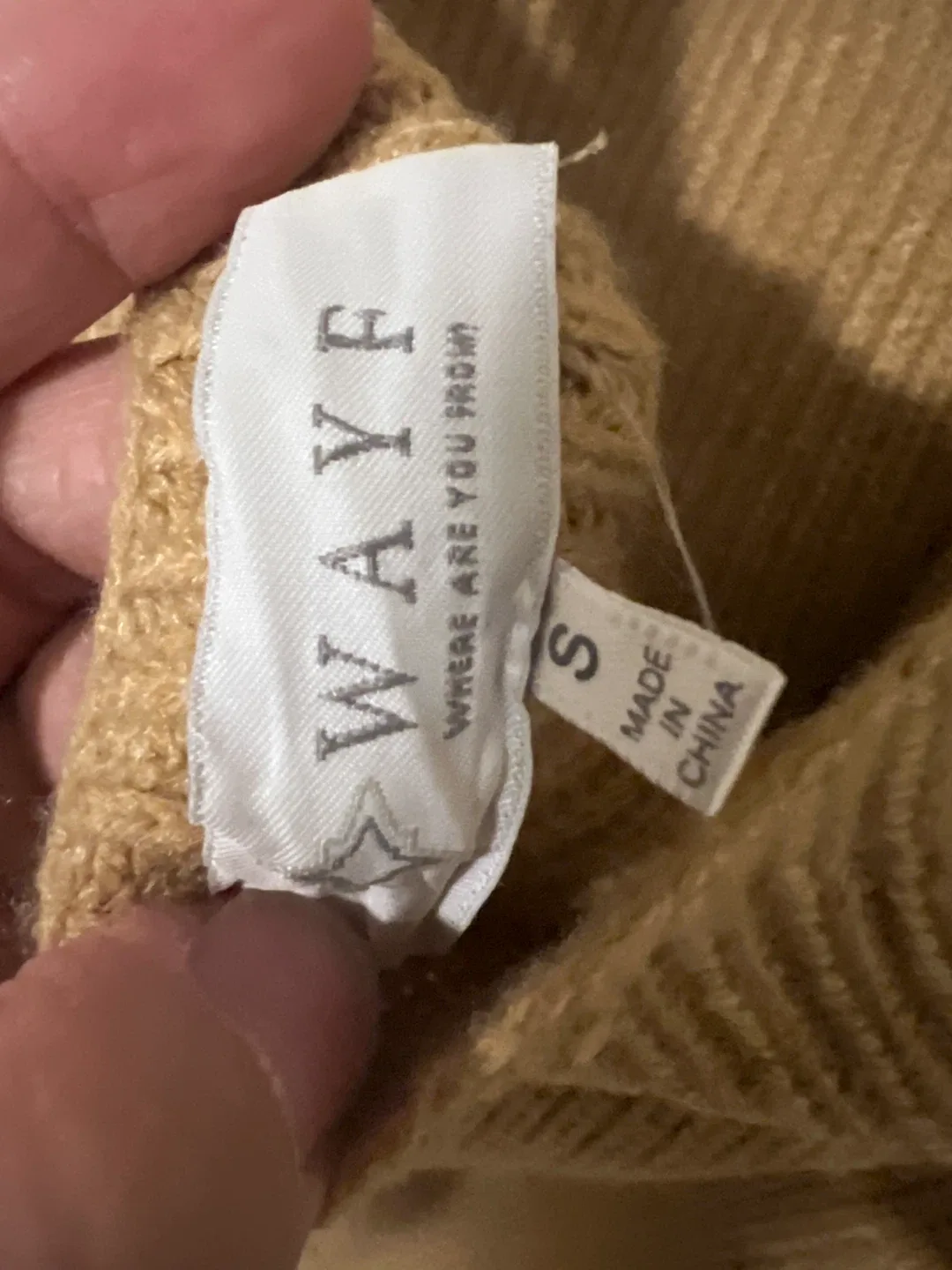 WAYF Knit Top - Size Small image indicator(3)