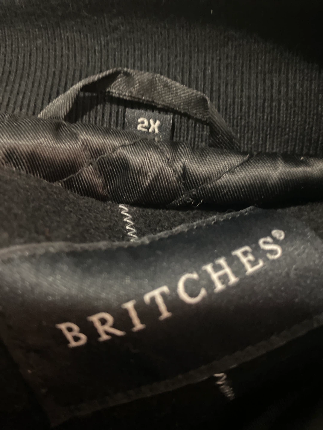 Britches Wool Dress Coat - Black - photo 5