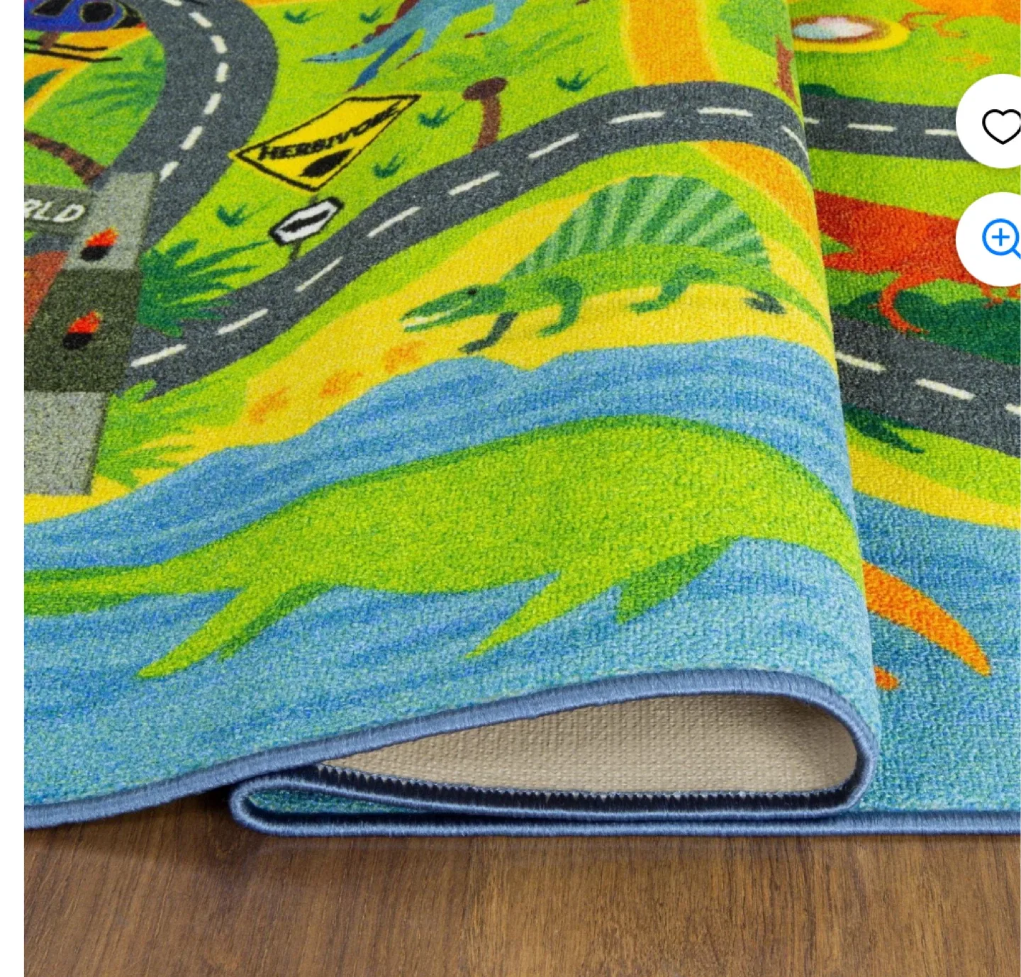 Dinosaur Play Mat Rug - Kids' Room Decor image indicator(2)