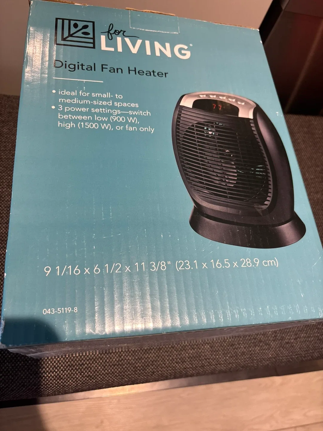 Digital Fan Heater image indicator(3)