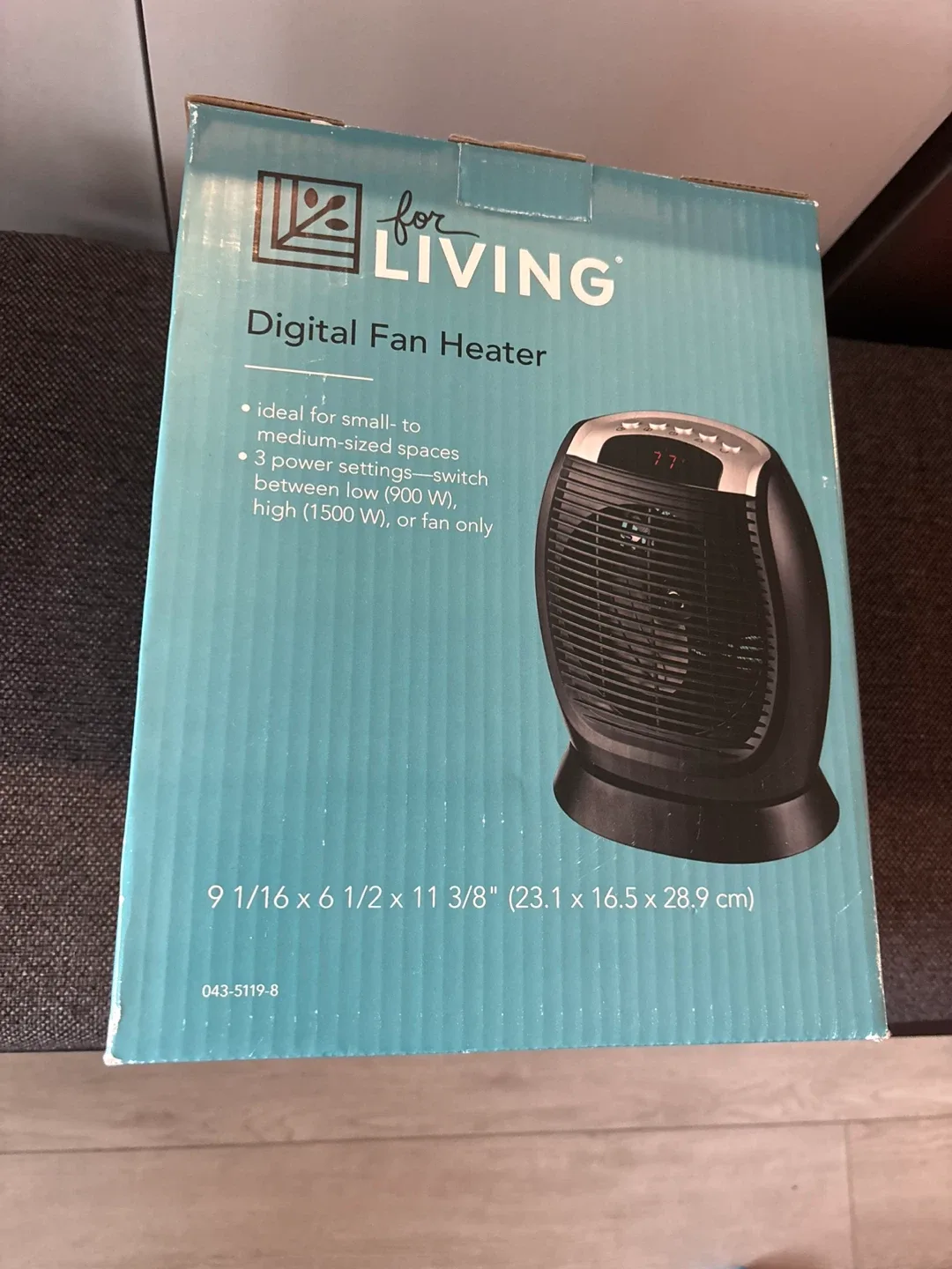Digital Fan Heater image indicator(2)