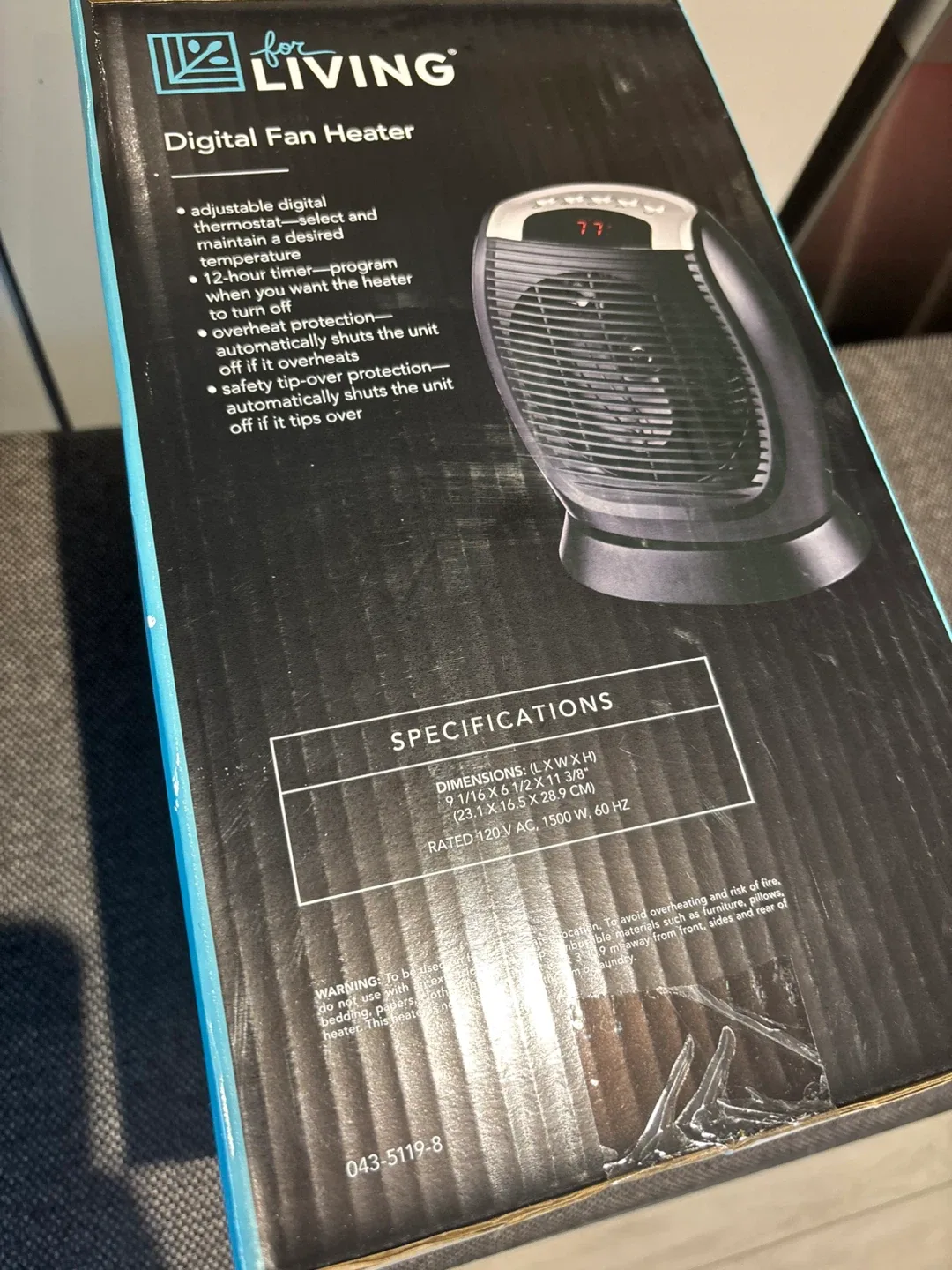 Digital Fan Heater image indicator(4)