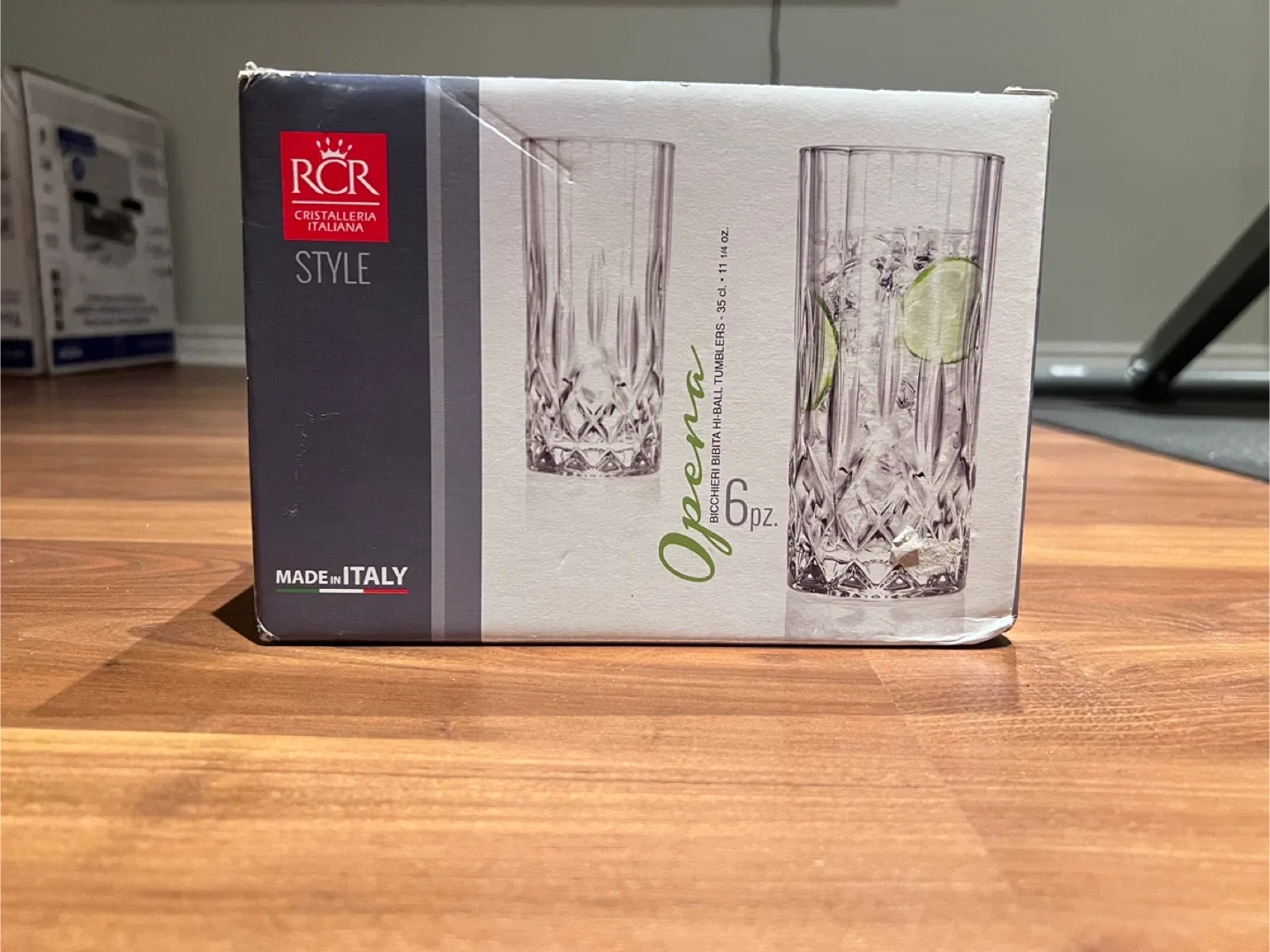 RCR Cristalleria Italiana Opera Hi-Ball Tumblers Set image indicator(2)