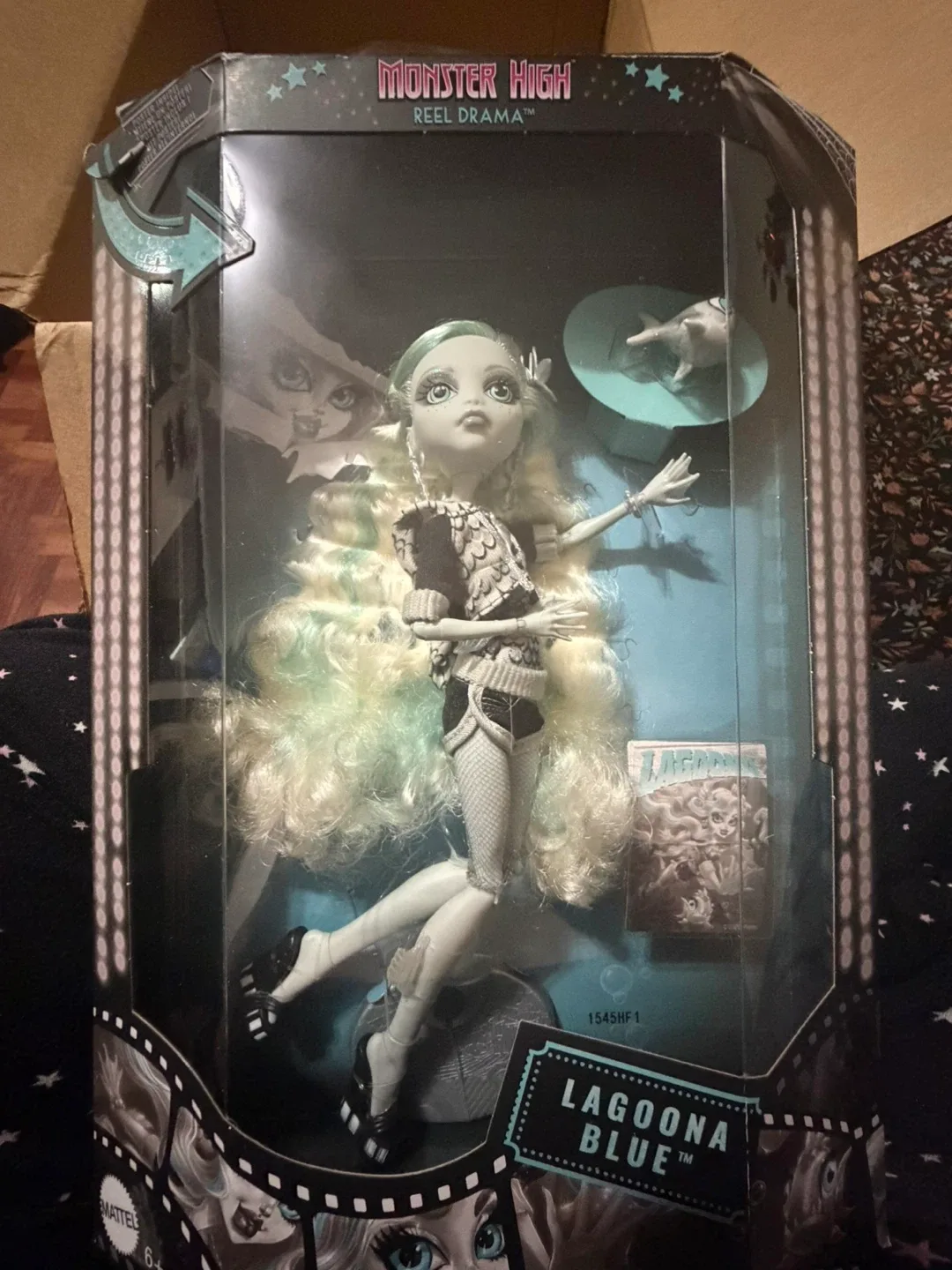 Monster High Reel Drama Lagoona Blue Doll thumbnail