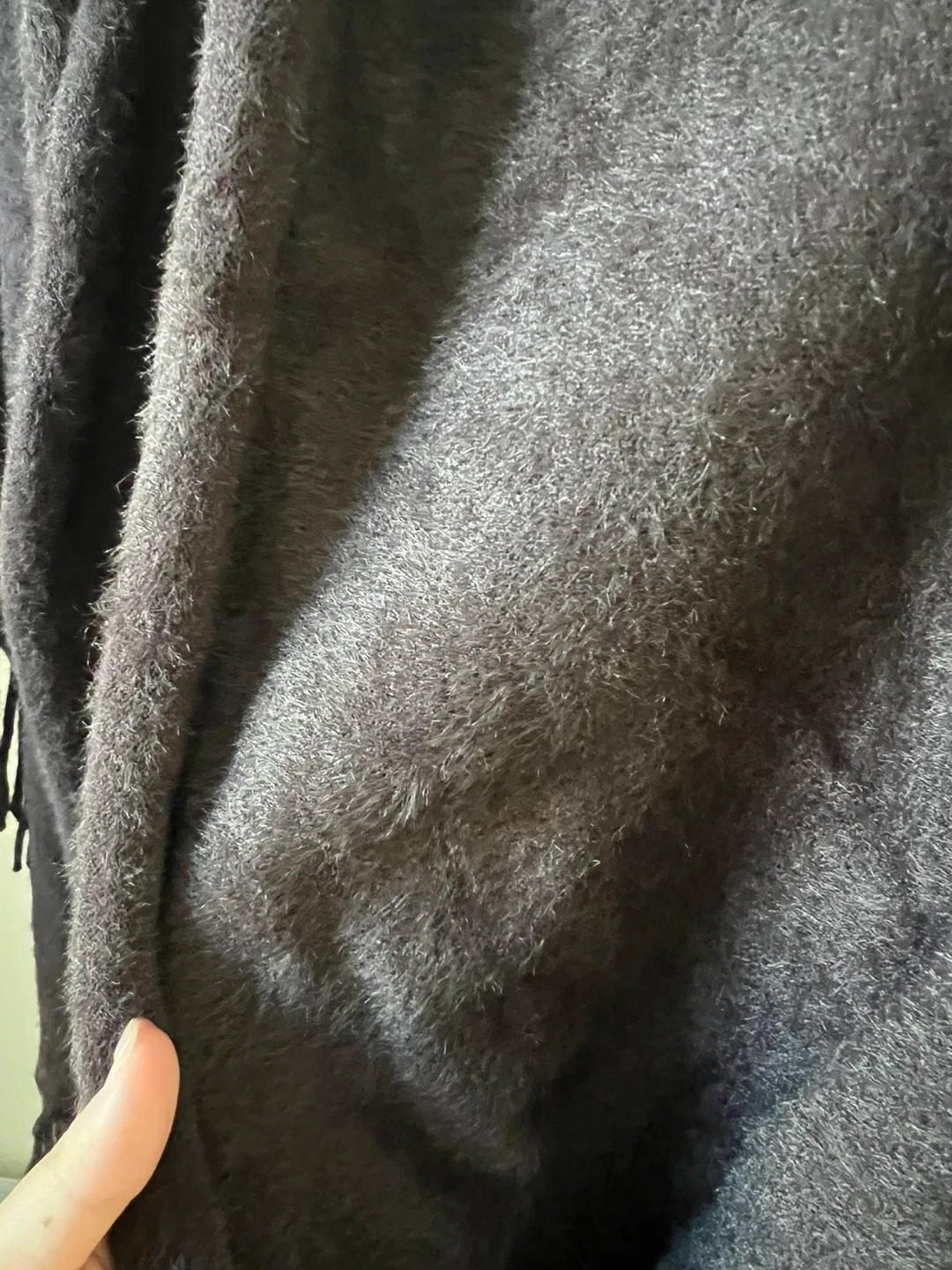 Brown Fringed Scarf image indicator(2)