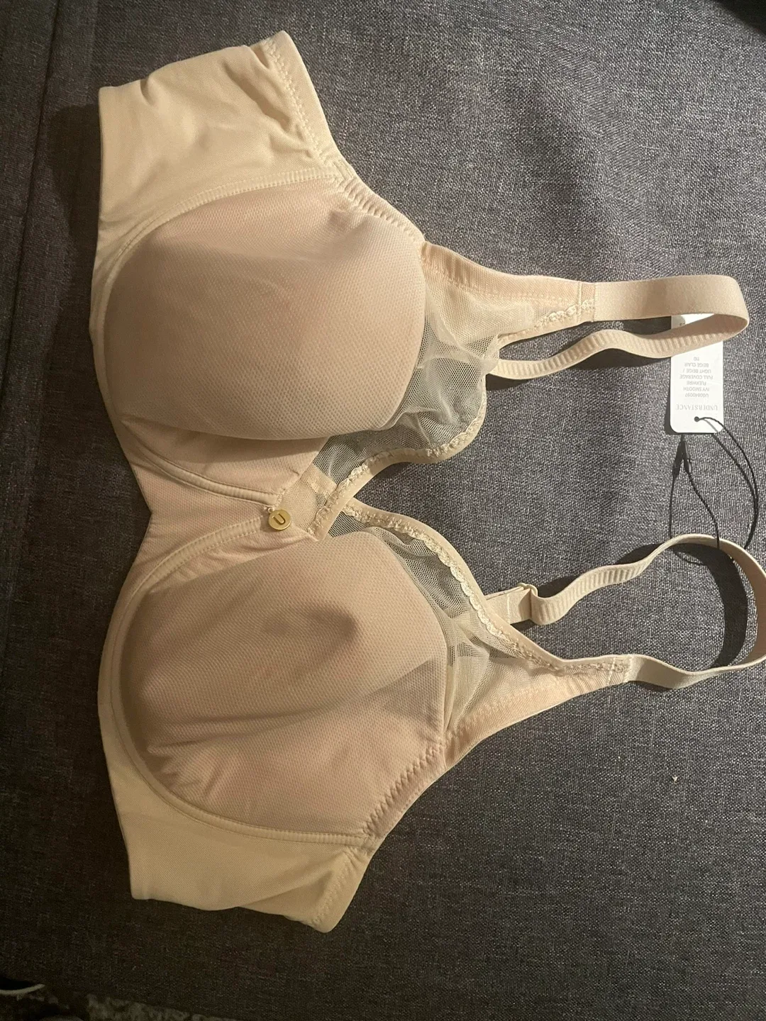 Understance Ivy Smooth Flexwire Bra 40D - Beige image indicator(2)