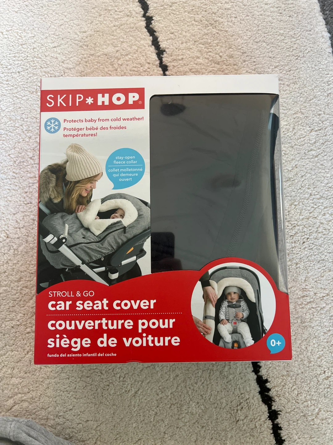 Skip Hop Stroll & Go Car Seat Cover - Black