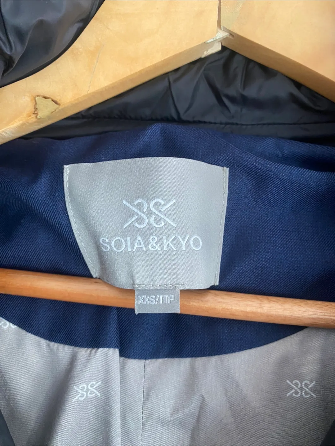 Soia & Kyo Down Coat XXS Blue image indicator(3)