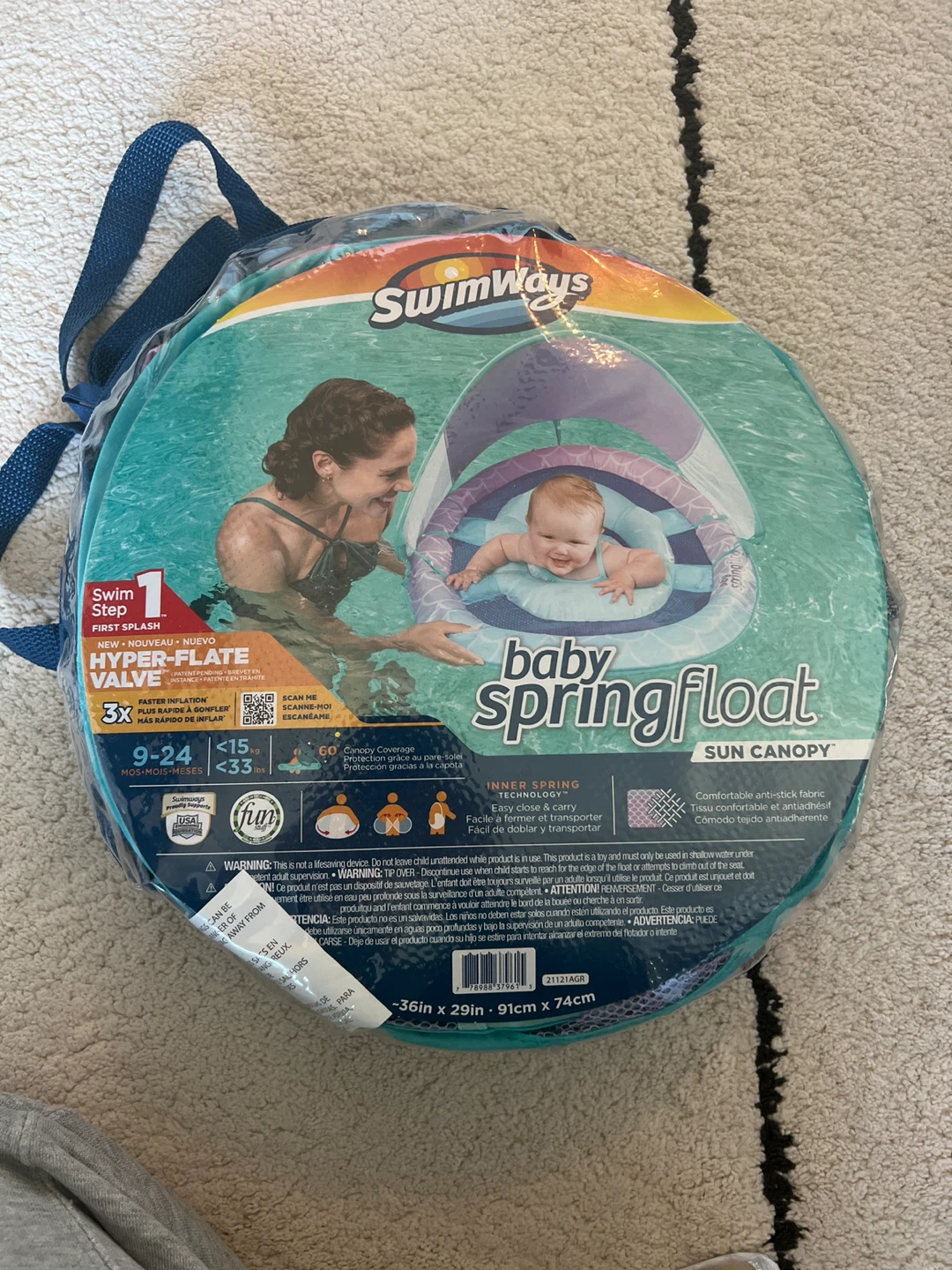 SwimWays Baby Spring Float Sun Canopy (New)
