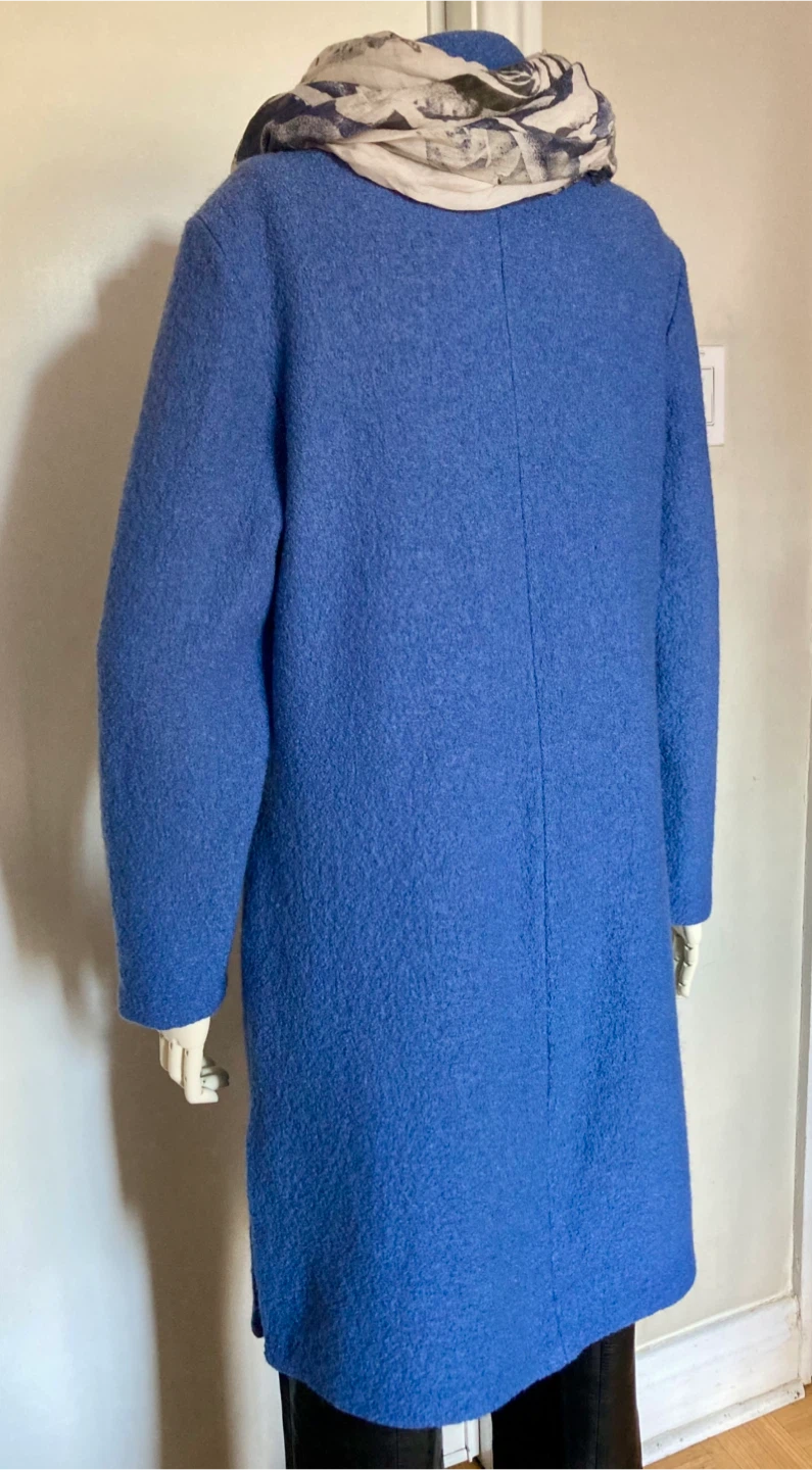 Tribal Wool Blend Coat - Size Medium - photo 2