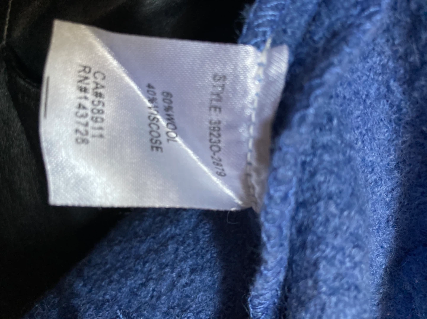 Tribal Wool Blend Coat - Size Medium - photo 5