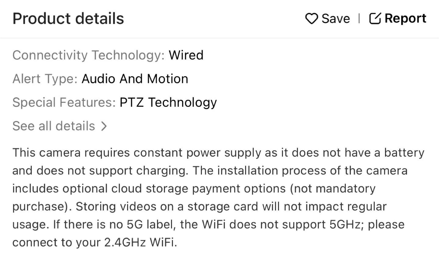 A2R 1080P Security Camera image indicator(7)