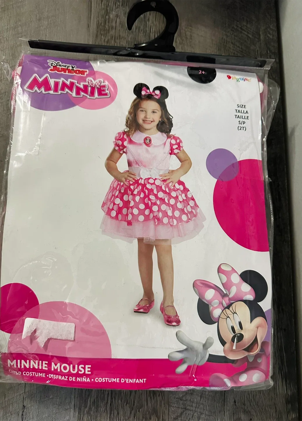 Disney Junior Minnie Mouse Costume - Size 2T thumbnail