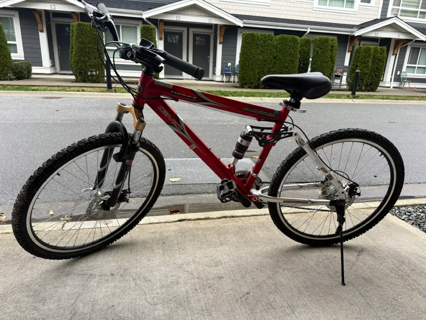 GMC Topkick Aluminum Mountain Bike - Red image indicator(5)