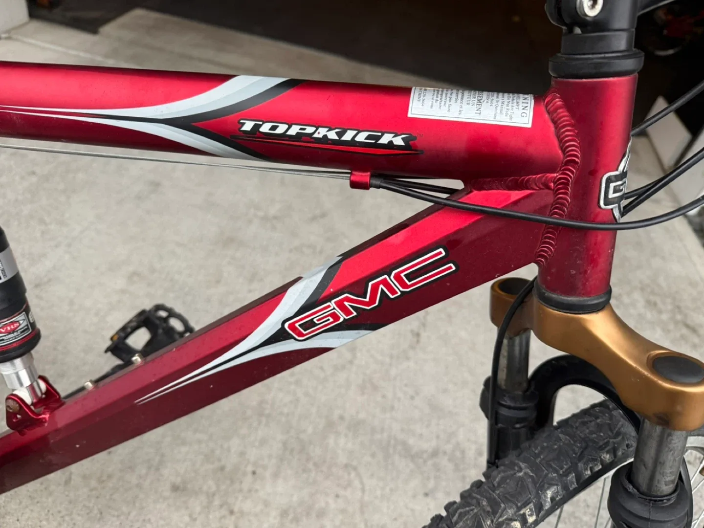 GMC Topkick Aluminum Mountain Bike - Red image indicator(10)