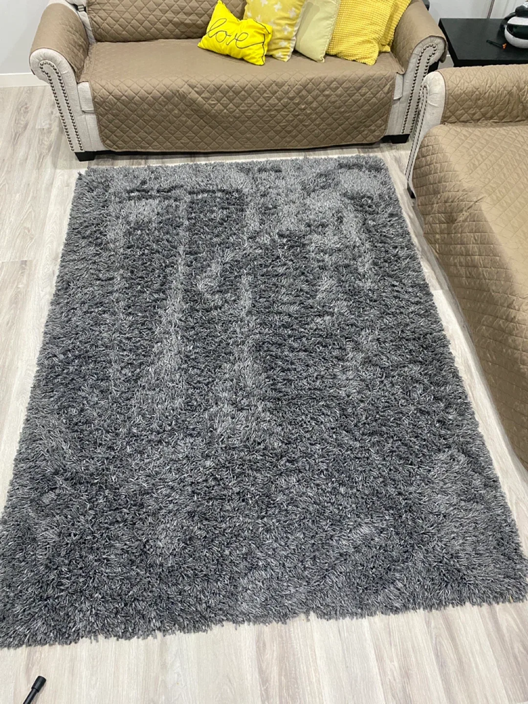 Grey Shag Rug image indicator(2)