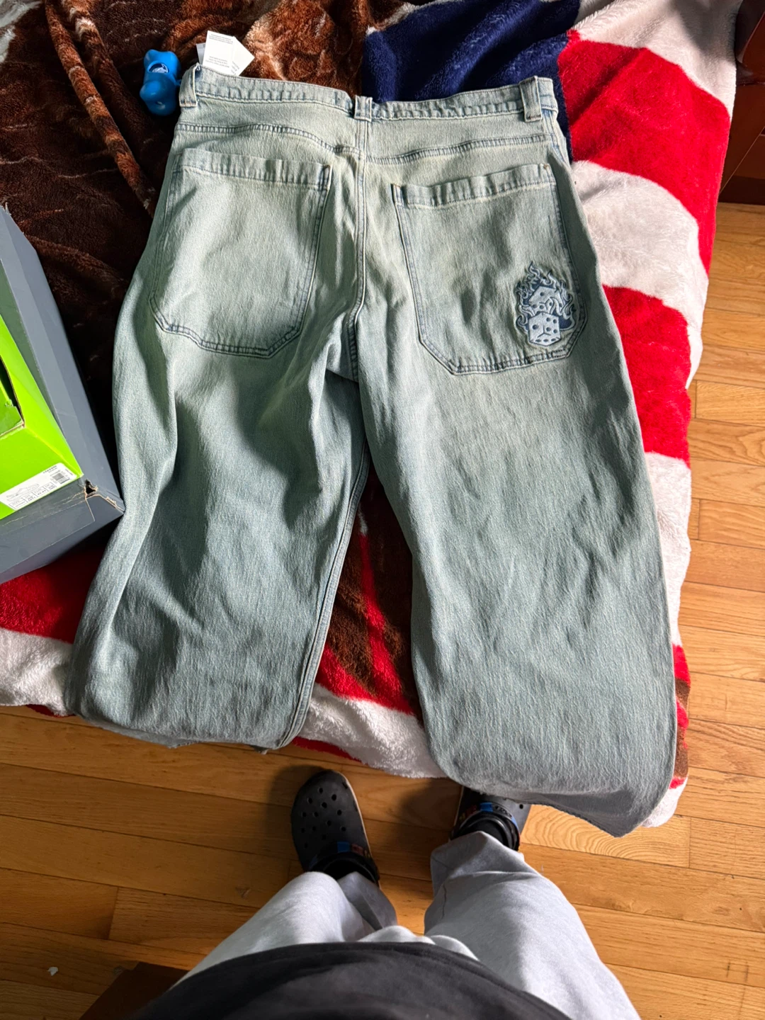 Hollister Baggy Skater Jeans W34 L32 - photo 2
