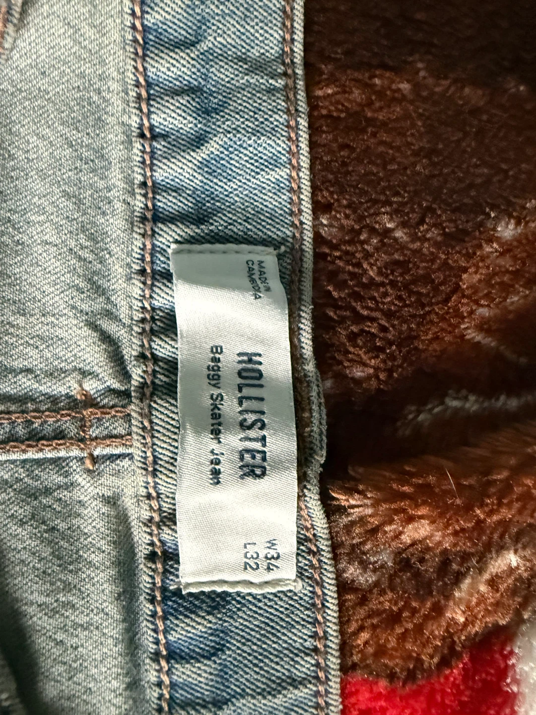 Hollister Baggy Skater Jeans W34 L32 - photo 4