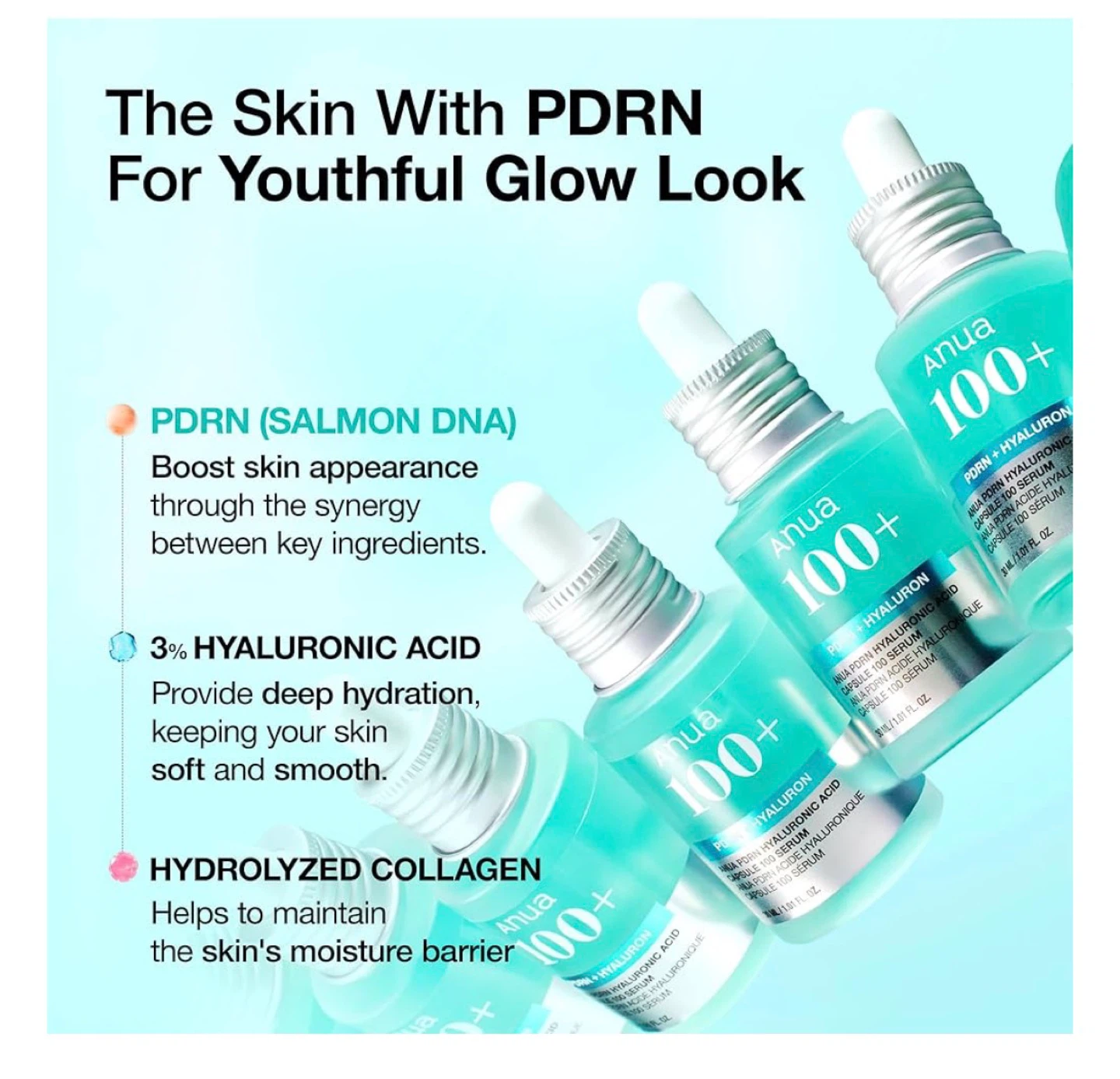 Anua PDRN Hyaluronic Acid Capsule 100 Serum (30ml) - photo 3