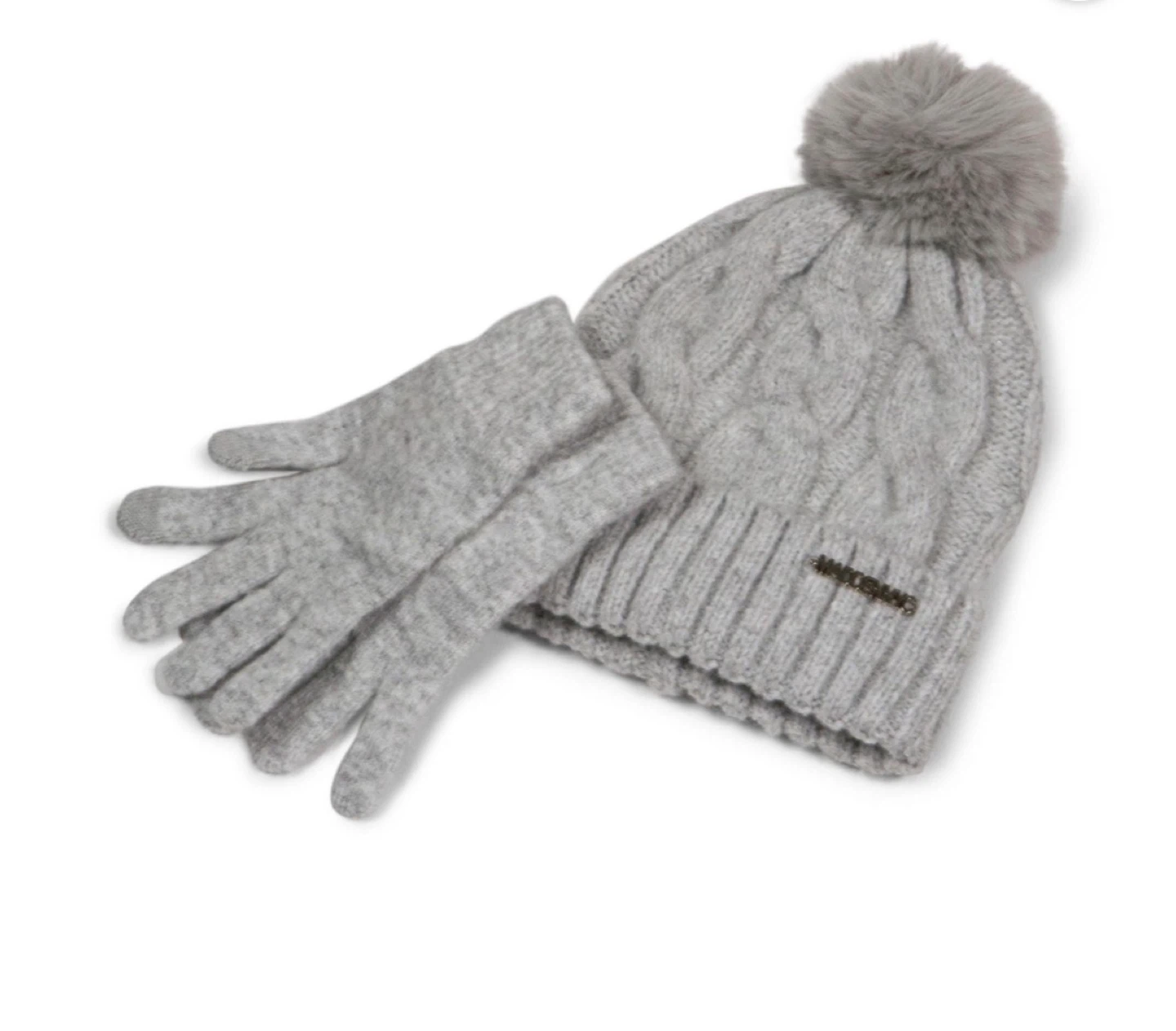 Madden NYC Beanie & Glove Set - One Size - photo 3