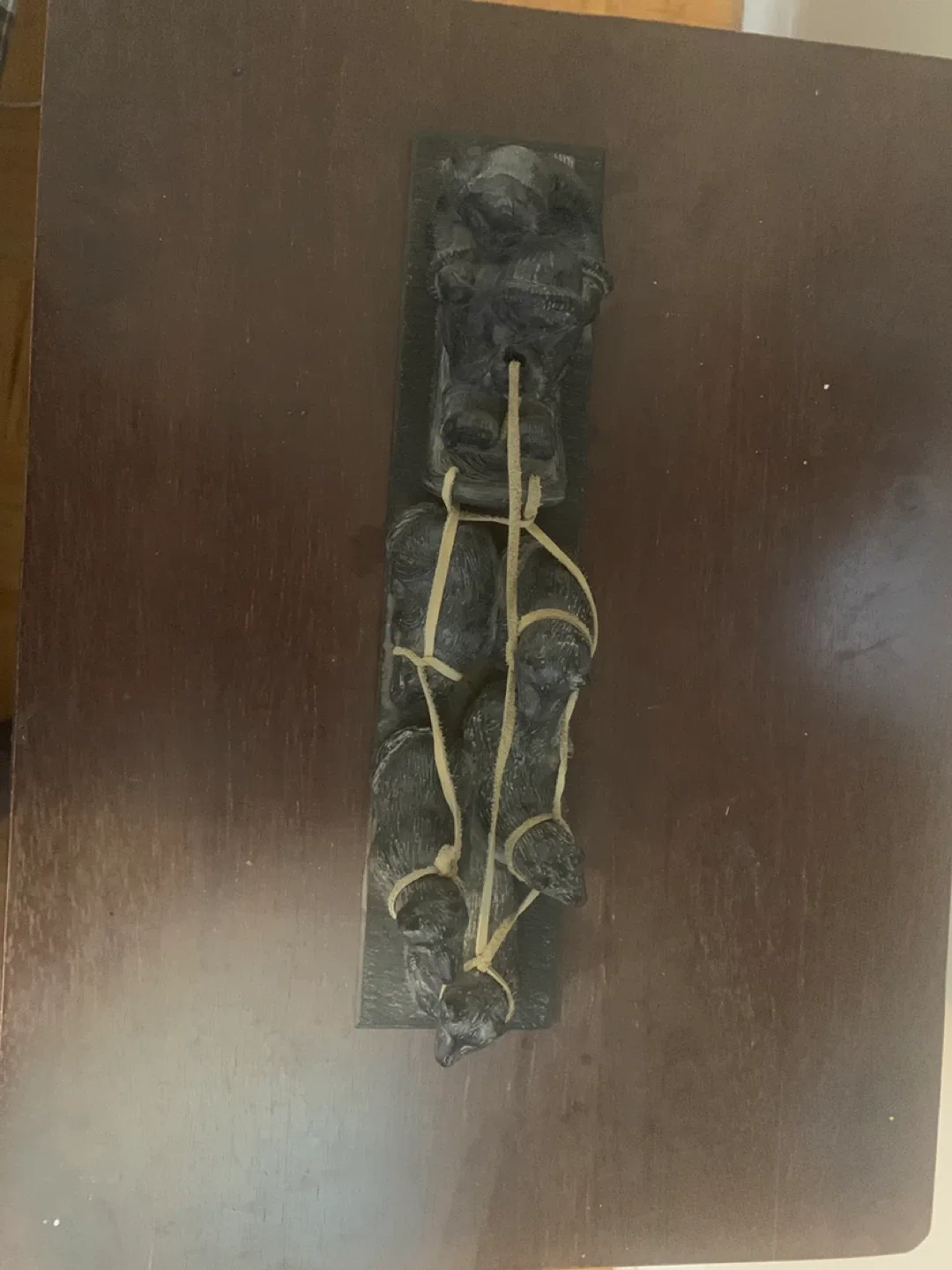 Inuit Stone Carving of Bears & People image indicator(2)