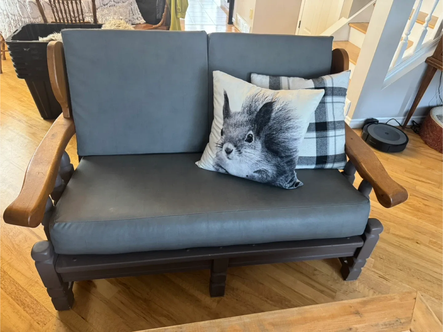 Loveseat Sofa - Grey