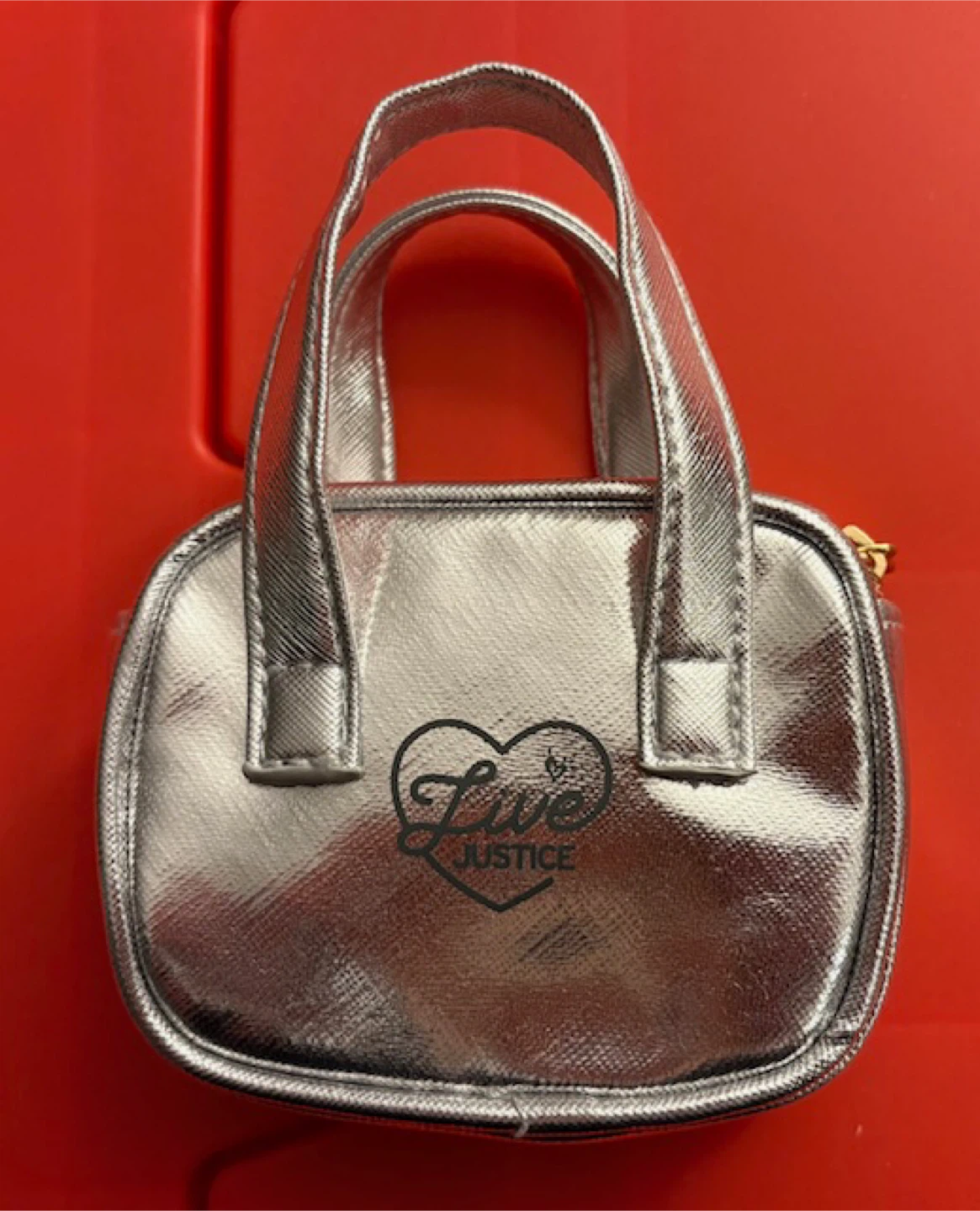 🤩Justice Silver Mini Bag Coin Purse - photo 2
