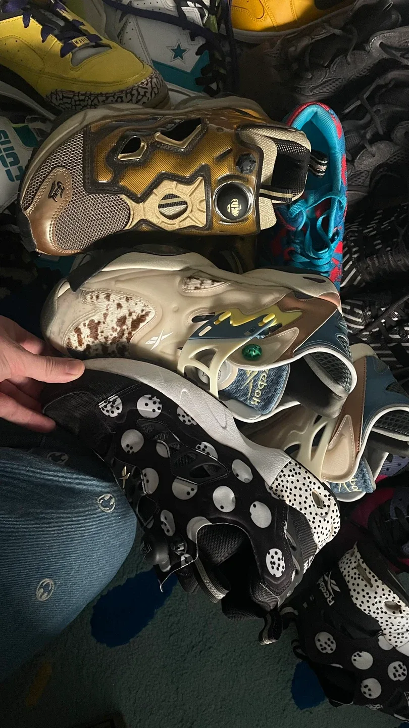 25+ mens size 8 shoes. Various brands and display boxes. image indicator(3)