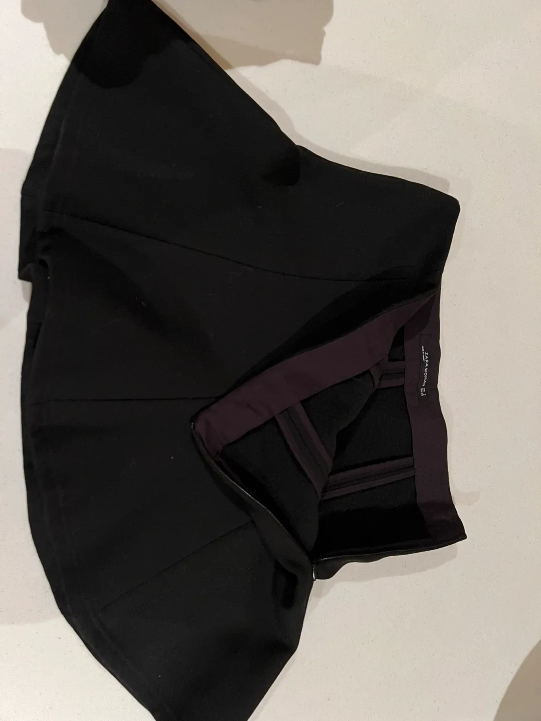Zara Woman Black Skirt - Size S thumbnail